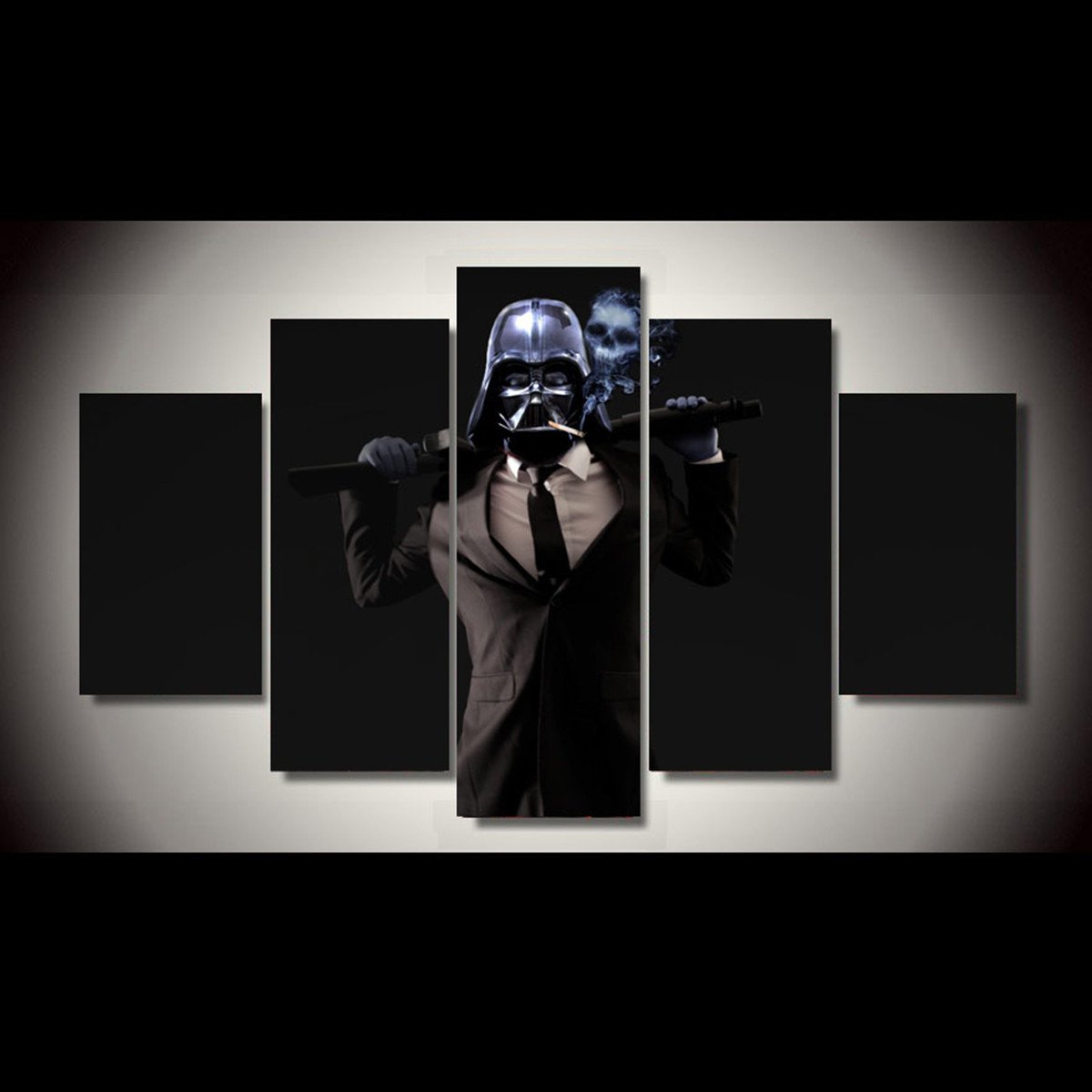 Star Wars 5 Piece Wall Art Canvas Prints (30x40cm, 30x60cm, 30x80cm)
