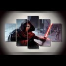 Star Wars 5 Piece Wall Art Canvas Prints (30x40cm, 30x60cm, 30x80cm)