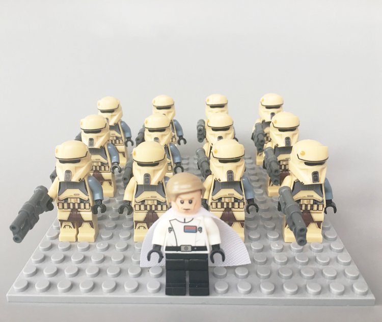 13pcs/lot STAR WARS #24 Kids Mini Toys Block