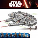 Star Wars series Millennium Space Ship Building Block Toys for Gift