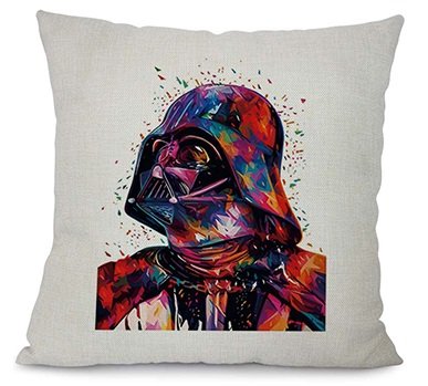 Star Wars #10 Cartoon Cushion Cover Case (44x44cm) Office Chair Seat Home