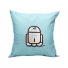 Star Wars #32 Cartoon  Cotton Linen Cushion Cover Case 18 INCH