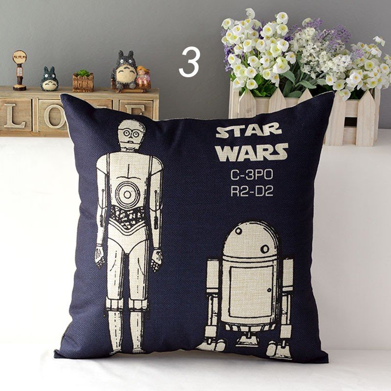 Star Wars  #26 Cartoon Cushion Cover Case (45cm * 45cm)