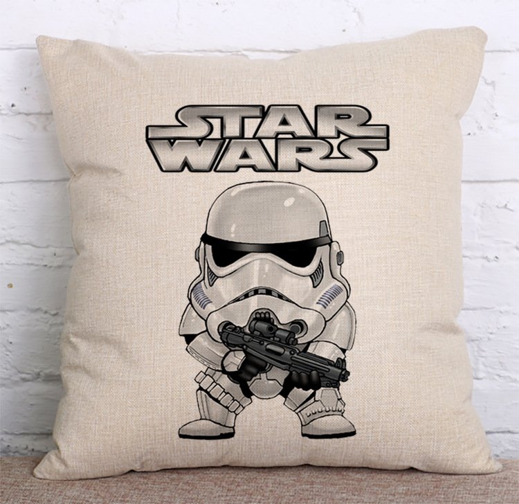 Star Wars 54 Cartoon Cushion Cover Case (45cm * 45cm)
