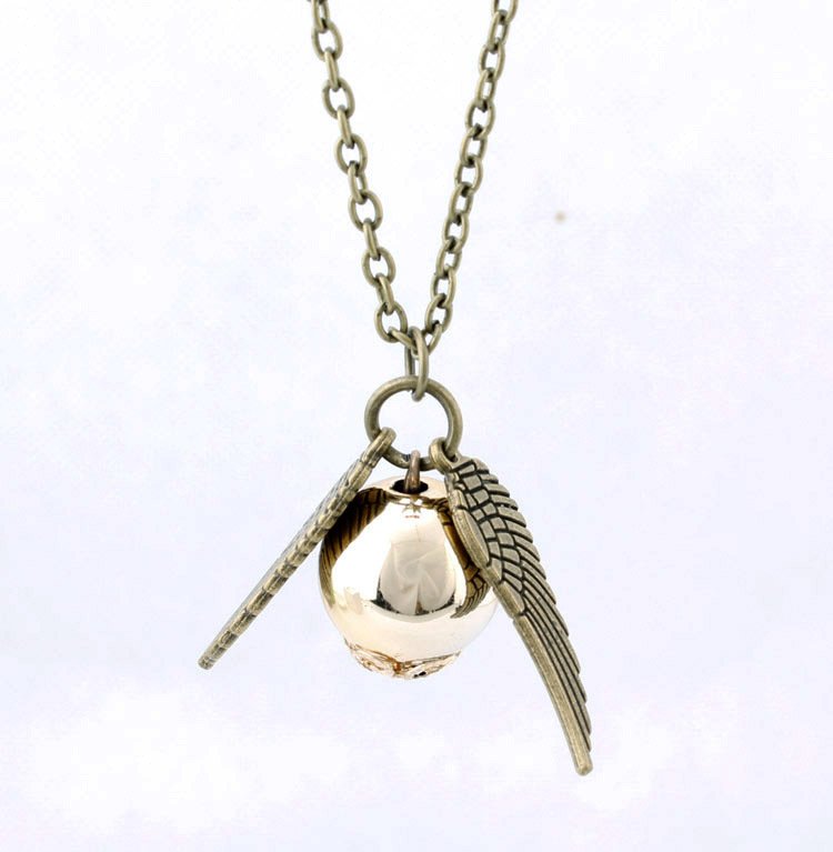 Harry Potter snitch gold Necklace & Pendants Jewelry Harry Potter Movie
