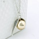 Harry Potter Silver snitch gold Necklace & Pendants Jewelry Harry Potter Movie