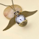 Harry Potter #10 Golden Wings Necklace & Pendants Jewelry Harry Potter Movie