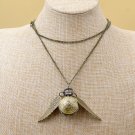 Harry Potter #15 Golden Wings Necklace & Pendants Jewelry Harry Potter Movie