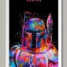 Star Wars " Hunter" Art Canvas Poster Home Bedroom Decoration (40x60cm) No Frame)
