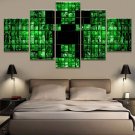Minecraft 5 Piece Wall Art Canvas Prints (40x60cm,40x80cm,40x100cm) WITH FRAME