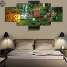 Minecraft 5 Piece Wall Art Canvas Prints (20x35cm,20x45cm,20x55cm) (no frame)