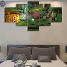 Minecraft 5 Piece Wall Art Canvas Prints (30x40cm,30x60cm,30x80cm) WITH FRAME