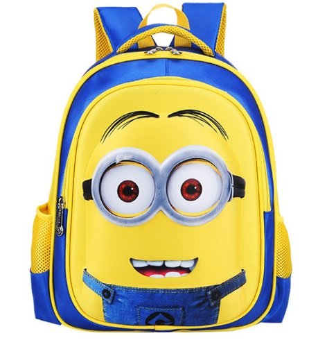 Minions Children's Backpack #02 Primary Students School Backpack Small size