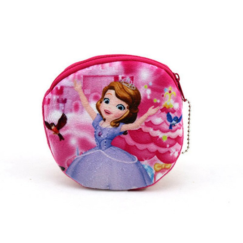 Snow White #02 Coin Purse Cute Children Plush Purse Wallet