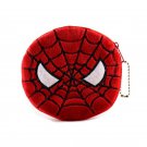 spiderman #01 Coin Purse Cute Children Plush Purse Wallet