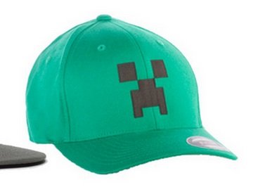 Minecraft Green Color Adjustable New Minecrafter Hat Both Adults Children
