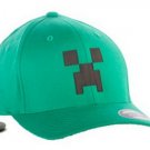 Minecraft Green Color Adjustable New Minecrafter Hat Both Adults Children