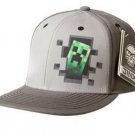 Minecraft Grey Color Adjustable New Minecrafter Hat Both Adults Children