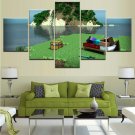 Minecraft 5 Piece Wall Art Canvas Prints (10x15cm,  10x20cm, 10x25cm) (no frame)