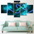 Minecraft 5 Piece Wall Art Canvas Prints (20x30cmx2,20x40cmx2,20x50cmx1) (no frame)