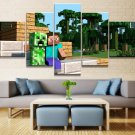 Minecraft 5 Piece Wall Art Canvas Prints (30x40cm,30x60cm,30x80cm) (no frame)