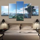 Minecraft 5 Piece Wall Art Canvas Prints 20x35cm,20x45cm,20x55cm (no frame)