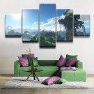 Minecraft 5 Piece Wall Art Canvas Prints (40x60cm,40x80cm,40x100cm) WITH FRAME
