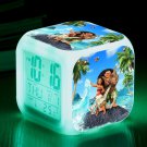 Moana Disney Cartoon #03 LED Alarm Clock for Gift