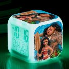 Moana Disney Cartoon #09 LED Alarm Clock for Gift