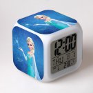 Anna and Elsa Frozen Disney #07 LED Alarm Clock for Gift