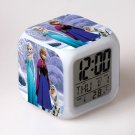 Anna and Elsa Frozen Disney #13 LED Alarm Clock for Gift