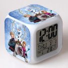 Anna and Elsa Frozen Disney #16 LED Alarm Clock for Gift