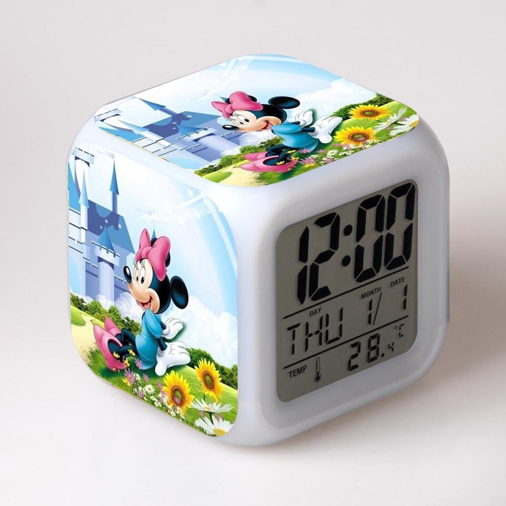 Mickey Mouse Disney #17 LED Alarm Clock for Gift