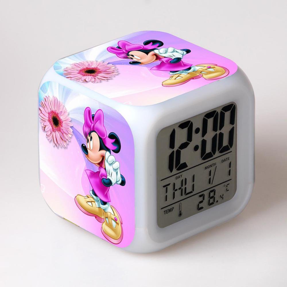 Mickey Mouse Disney #19 LED Alarm Clock for Gift