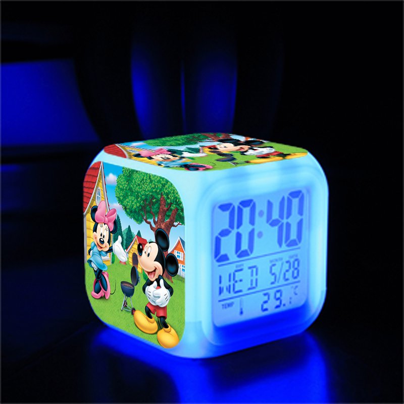 Mickey Mouse Disney #18 LED Alarm Clock for Gift