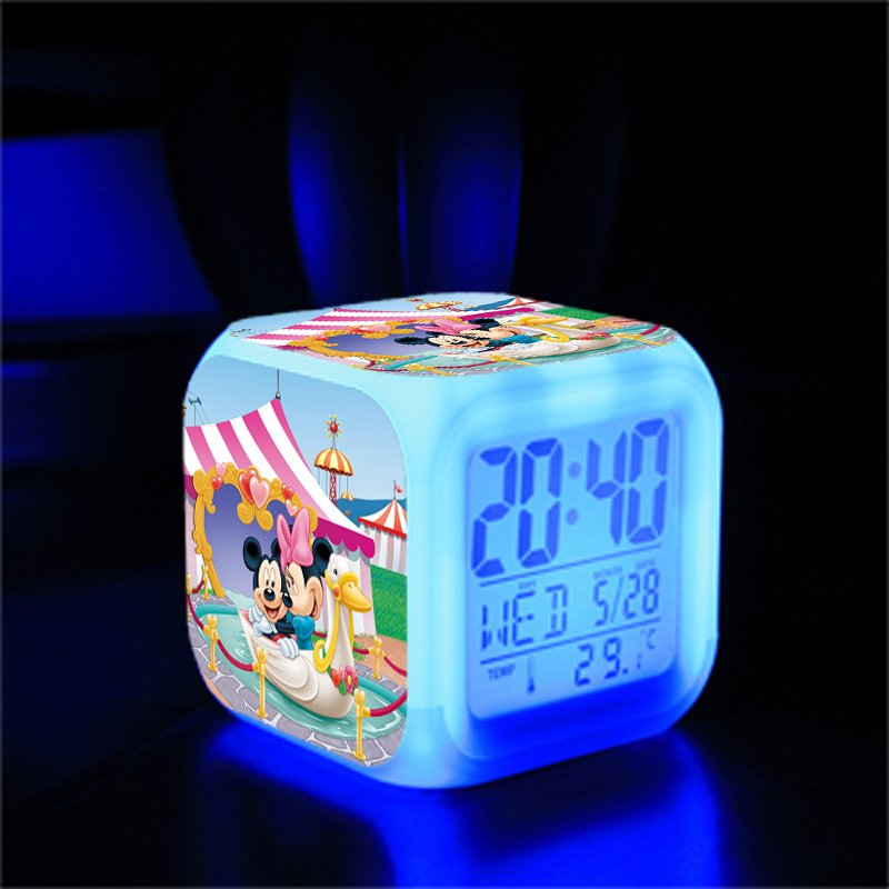 Mickey Mouse Disney #20 LED Alarm Clock for Gift