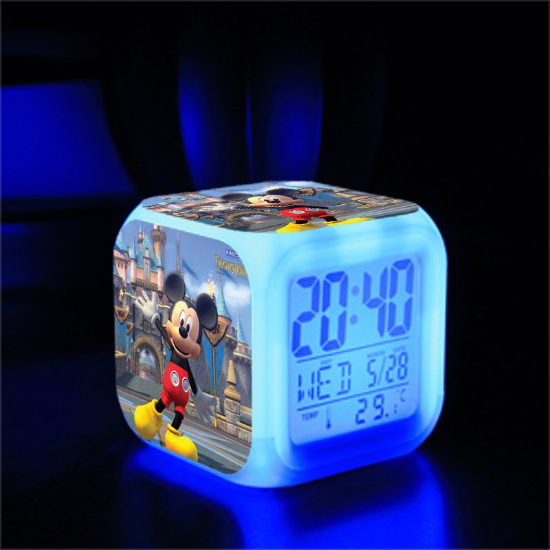 Mickey Mouse Disney #22 LED Alarm Clock for Gift
