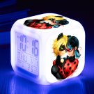 Miraculous Tales of Ladybug Cat Noir #04 LED Alarm Clock for Gift