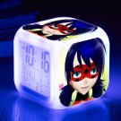 Miraculous Tales of Ladybug Cat Noir #09 LED Alarm Clock for Gift