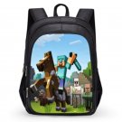 Minecraft #02 Girls Boys Students School Backpack 31*21*43 cm