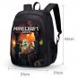 Minecraft #02 Girls Boys Students School Backpack 31*21*43 cm