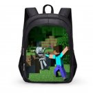 Minecraft #03 Girls Boys Students School Backpack 31*21*43 cm