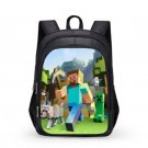 Minecraft #06 Girls Boys Students School Backpack 31*21*43 cm