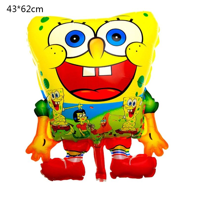 2019 #01 SpongeBob SquarePants aluminum Balloons Children's birthday party balloon decorations