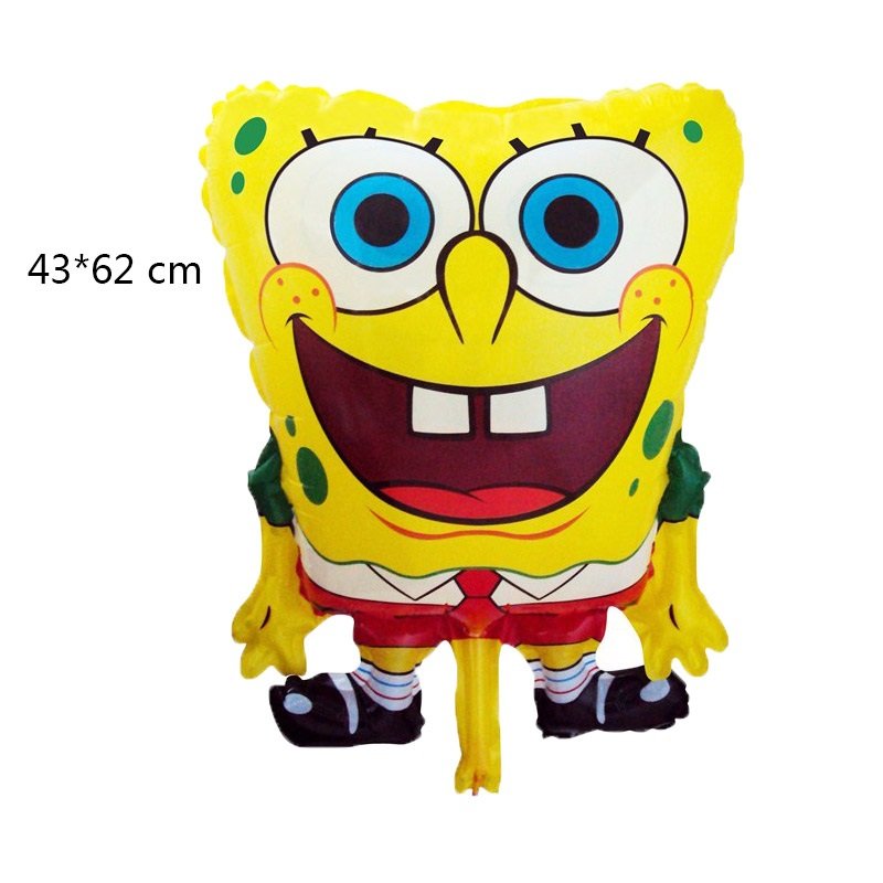 2019 #03 SpongeBob SquarePants aluminum Balloons Children's birthday party balloon decorations