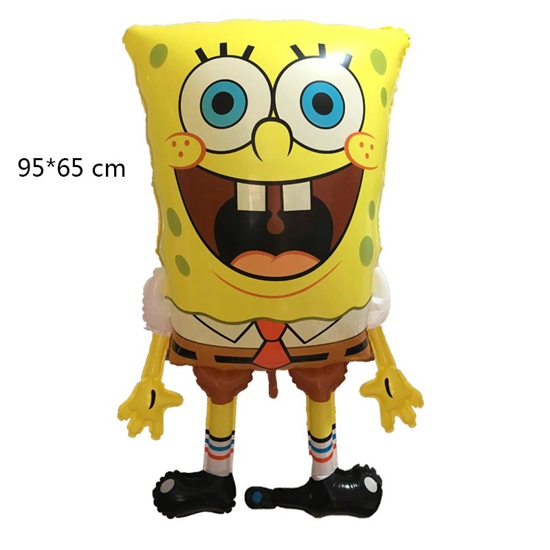 2019 #04 SpongeBob SquarePants aluminum Balloons Children's birthday party balloon decorations