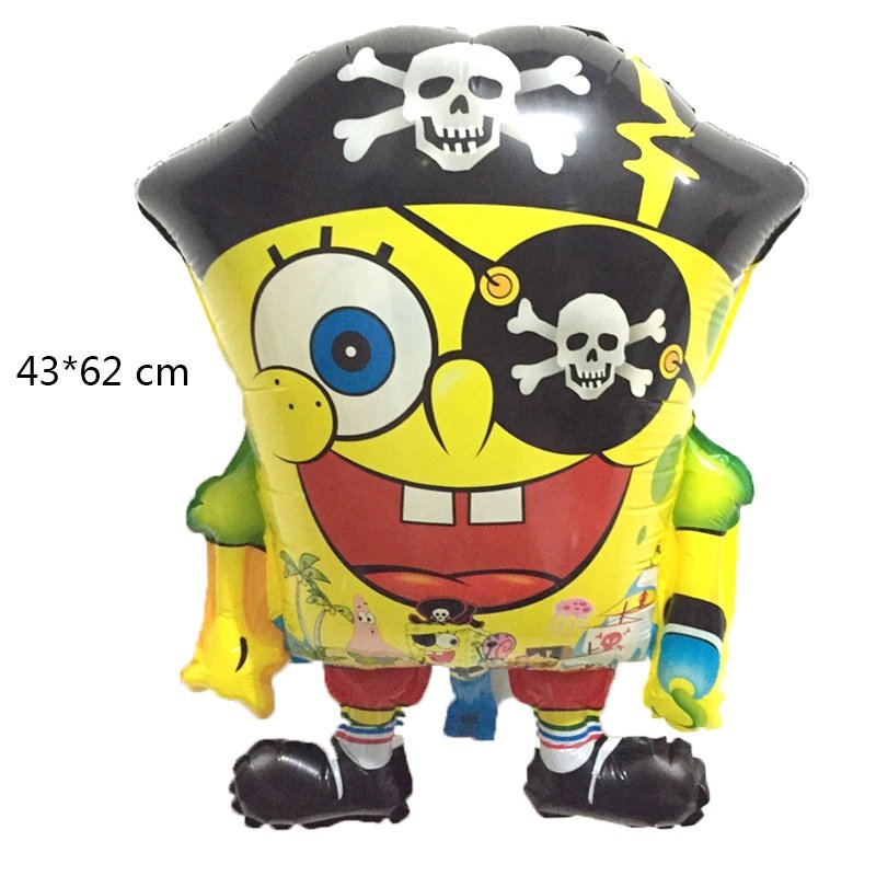2019 #05 SpongeBob SquarePants aluminum Balloons Children's birthday party balloon decorations