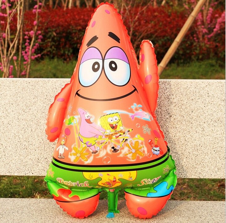 2019 #06 Patrick SpongeBob aluminum Balloons Children's birthday party balloon decorations