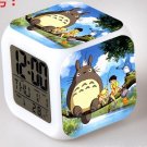 3D Totoro Cartoon #12 LED Alarm Clock for Gift