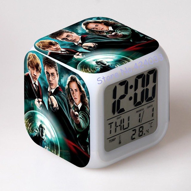 Harry Potter Movie #01 LED Alarm Clock for Gift